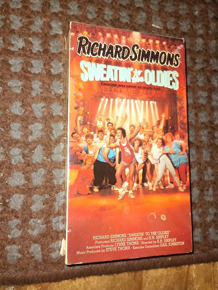 Sweating To The Oldies Richard Simmons VHS Foto 1 de 1