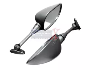 JUEGO ESPEJOS L+R PARA SUZUKI GSXR 600 (2003-2016) e-Mark NEGRO GSXR 750 (2003-2008) - Imagen 1 de 2