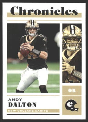 Andy Dalton #27 2022 Panini Chronicles Bronze New Orleans Saints - Image 1 of 2
