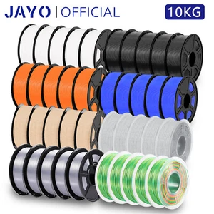 Bundle JAYO 10KG PLA PLA+ SILK PETG 1.75MM 3D Printer Filament TPU500G NO Tangle - Picture 1 of 42