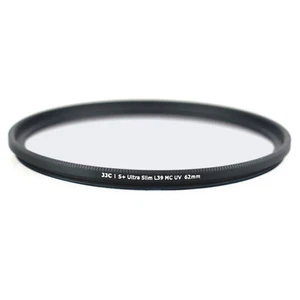 JJC 62mm S+ L39 HD Ultra Slim Frame Multi-Coated UV Filter Camera Lens Protector - Picture 1 of 11