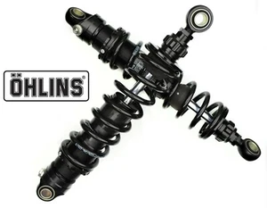 Ohlins HD762 BLACKLINE Rear Shocks 1991 - 2017 Harley-Davidson Dyna FXD HD 762 - Picture 1 of 10
