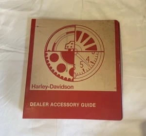 Harley-Davidson Dealership Accessory Guide Binder Robison HD FXR FXST 99951-81 - Picture 1 of 15