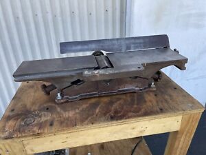 Vintage 4.5" Jointer  Belt driven Comes With 1/2HP Motor & Wood Table.