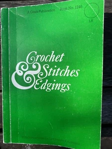 A Coats Publikationsbuch Nr. 1246 Häkelmaschen & Kanten links & rechts - Bild 1 von 7