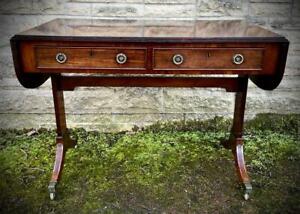 Regency period mahogany console table