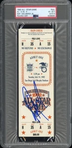 KEN GRIFFEY JR MVP autographed -1992 ALL-STAR GAME-FULL Ticket - Picture 1 of 2