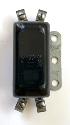 ORIGINAL CHEVROLET GMC TRUCK FIREWALL FUSE BOX 1951 1952 1953 1954 1955 DELCO - Image 1 of 4