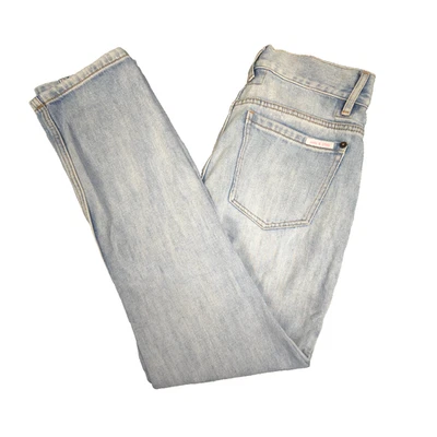 vtg Sass & Bide Jeans Womens 26 Blue Denim Straight leg zip fly pants 26x28 — 第 1/4 张图片