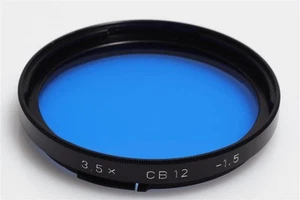 Hasselblad B50 Filters Blue 3.5x CB12 -1.5 - Picture 1 of 2