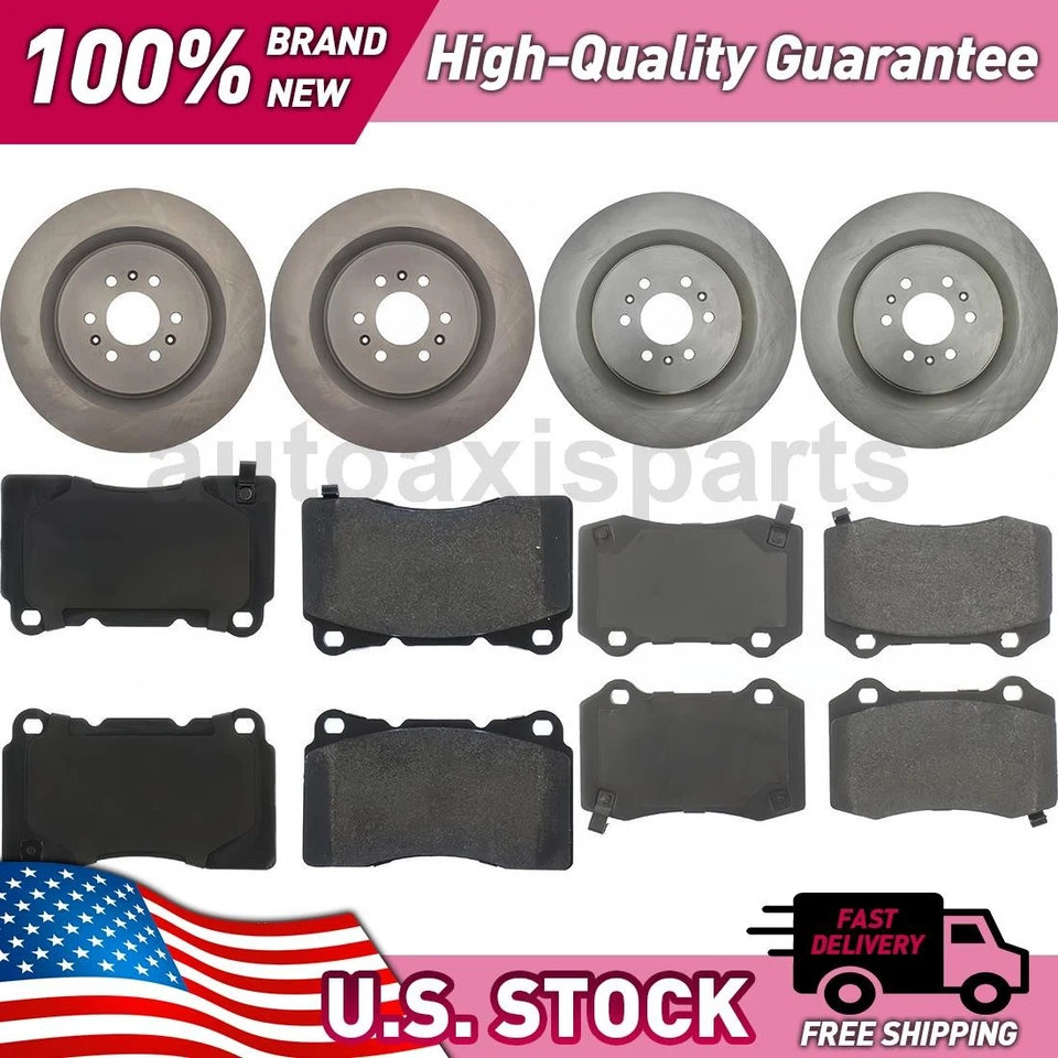 Front and Rear Centric Parts Disc Brake Upgrade Kit for 2004-2007 Cadillac CTS - Image 1 of 1