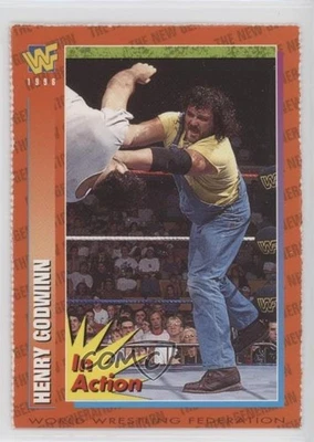 Tarjetas de revista WWF 1996-98 Henry Godwin #25 Foto 1 de 2