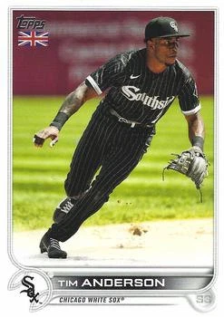 Tim Anderson 2022 Topps UK Edition #157 Chicago White Sox - Image 1 of 2