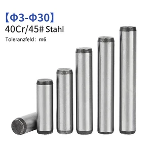 PINES DE PASADOR PARALELOS MÉTRICOS de acero endurecido y molido de 3 mm a 30 mm, DIN 6325 - Imagen 1 de 8