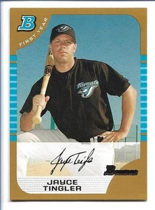 Jayce Tingler 2005 Bowman First Year Gold Rookie #306 - Toronto Blue Jays RC - Picture 1 of 2