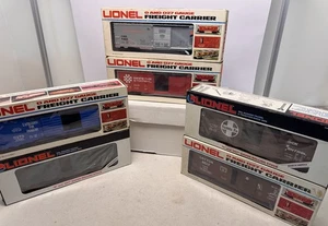 Lot (6) Vintage LIONEL TRAINS O / O27 Gauge Rolling Stock Box Cars NEW in Boxes - Picture 1 of 10