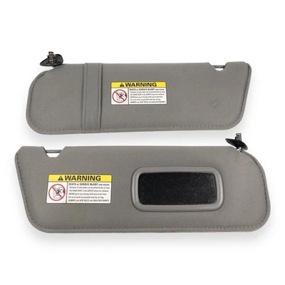 1989-2006 Ford Ranger Mazda B Series Driver & Passenger Side Sun Visor Pair - Image 1 of 4