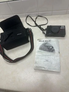 Nikon L35AF 35mm Film Camera, Paperwork, and Bag - Picture 1 of 8