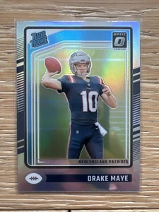 2024 Panini Donruss Optic - Rated Rookie Drake Maye #229 Holo Prizm (RC) - Picture 1 of 2