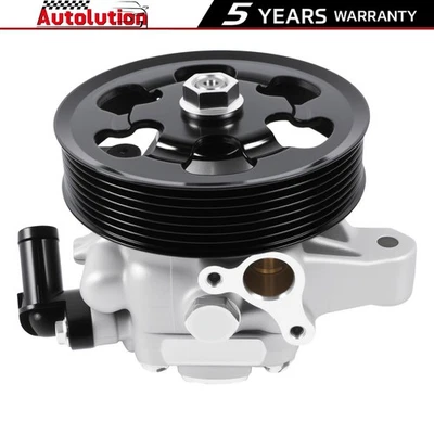 Power Steering Pump w/ Pulley for 2002-2006 Acura RSX Honda Element CR-V 21-5419 - Image 1 of 4