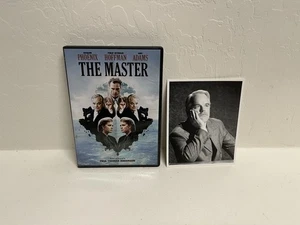 The Master (DVD, 2012) Complete w/ Postcard Photo Nice Clean Tested Disc - Picture 1 of 10