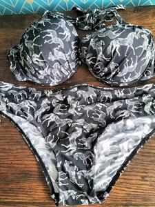 Next 38 DD/E Talla 18 Bikini Con Aros Tazas Moldeadas - Imagen 1 de 7