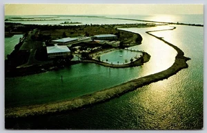 Postal cromada Aerial View Indies Inn & Yacht Club Duck Key Florida - Imagen 1 de 3