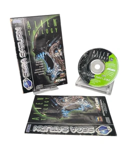 Alien Trilogy  📀 / Sega Saturn / 1996/ Getestet ✅ - Bild 1 von 4