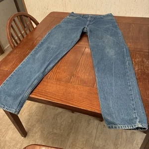 Vintage Carhartt Jeans Herren 34X34 B17DST Workwear Work Distressed Faded - Bild 1 von 11