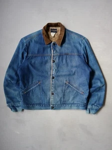 Chaqueta vaquera vintage años 70 Wranger forrada cuello pana talla 44 - Imagen 1 de 8