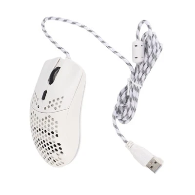  J900 Wired Gaming Mouse 6 Button 6400DPI RGB Programmable Hollow Shell Erg - Image 1 of 4