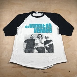 A4300 Los Enanitos Verdes Raglan Concert Tour Shirt Size Medium - Picture 1 of 9