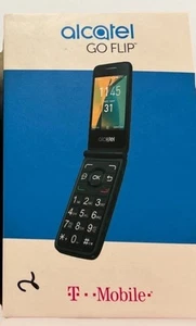 ALCATEL GO FLIP 4044W T-Mobile BLUE Flip phone🔥great looking phone‼️Open box - Picture 1 of 5
