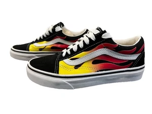 Zapatillas Vans Old Skool Flame Fire. Talla Hombre 4 Mujer 5.5. Nuevo sin etiquetas. - Imagen 1 de 10