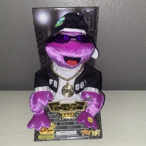 Gemmy Hip Hop Frogz Rock It Rap It Ribbit! Dancing Singing In Da Club NEU IM KARTON - Bild 1 von 4