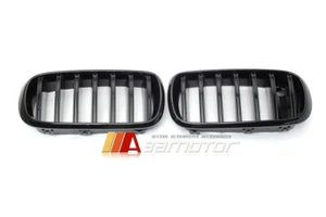Gloss Black Front Kidney Grilles Set Night Vision fits BMW F15 X5 X5M F16 X6 X6M - Bild 1 von 3