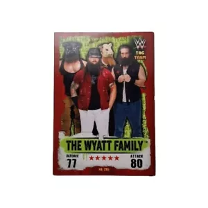 Topps WWE Slam Attax Takeover Card 2016 The Wyatt Family #295 Tag Team - Picture 1 of 7