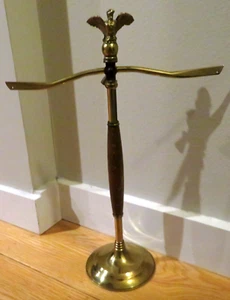 VTG Eagle Decorative Brass Scales Of Justice Apothecary Balance Beam- NO  Pans - Picture 1 of 19
