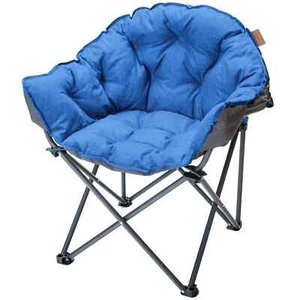 Skandika Moonchair Premium XL Silla de Camping Acolchada hasta 150 kg Azul Nueva - Imagen 1 de 9