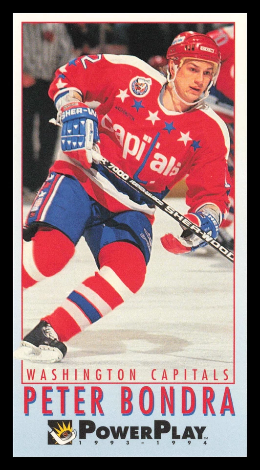 Peter Bondra #258 1993-94 Fleer PowerPlay Washington Capitals - Image 1 of 2