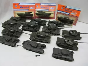 Roco Minitanks DBGM British Army Tanks Churchill Chieftain Conqueror U Pick - Picture 1 of 58