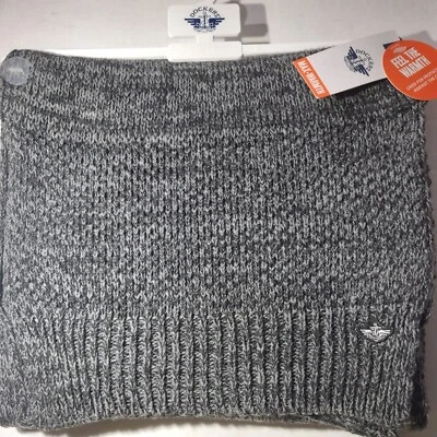 Bufanda gris calor máximo DOCKERS 58" × 11,5" siente el calor precio de venta sugerido por el fabricante 36 USD Foto 1 de 4