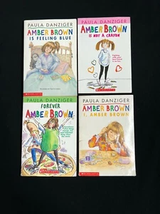 Amber Brown Lot 4 Books Feeling Blue Not a Crayon Forever Paperbacks - Picture 1 of 4