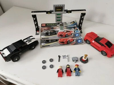 Lego Speed Champions 75874 Chevrolet Camaro Drag Race komplett mit Anleitung - Bild 1 von 4