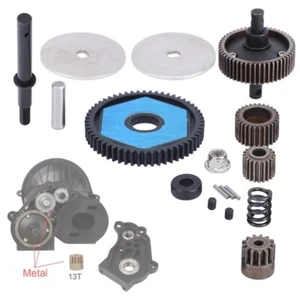 Getriebe Gear Set mit Motor Gear für 1/10 RC Crawler Axial SCX10 II 90046 - Bild 1 von 15