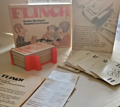 Vintage 1976 FLINCH Famous Card Game Parker Brothers  USA ~ No. 693 ~ COMPLETE - Image 1 of 4