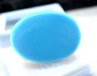 64.70 Ct Natural Tibetan Certified Rare Blue Turquoise Oval Loose Gemstone T305
