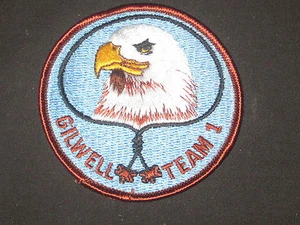 Insignia de madera Gilwell Team 1 Eagle Patrol Medallón - Imagen 1 de 1