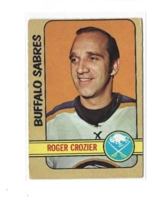 1972-73 O-Pee-Chee #50 Roger Crozier VG - Image 1 of 2