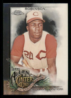 2022 Topps Allen and Ginter Chrome #142 Frank Robinson - Image 1 of 2